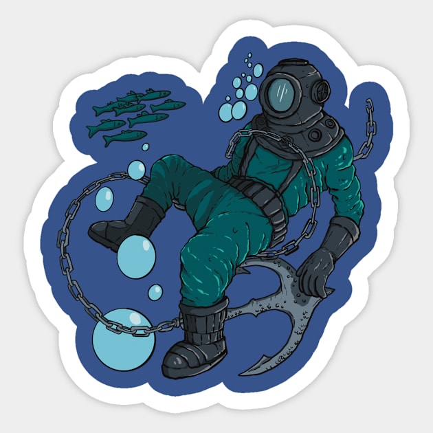 Deep sea Sticker by crunch.ins